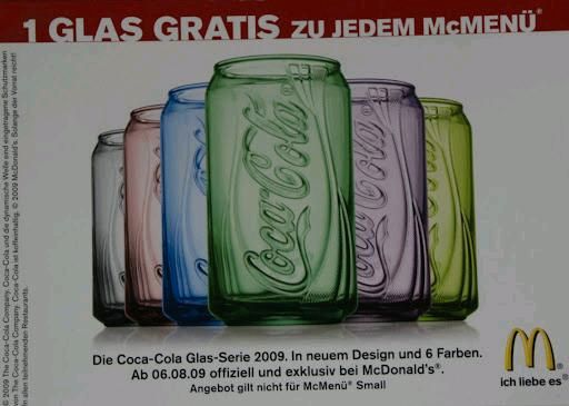 Suche Original Cola Gläser von Mcdonald's in Bremen