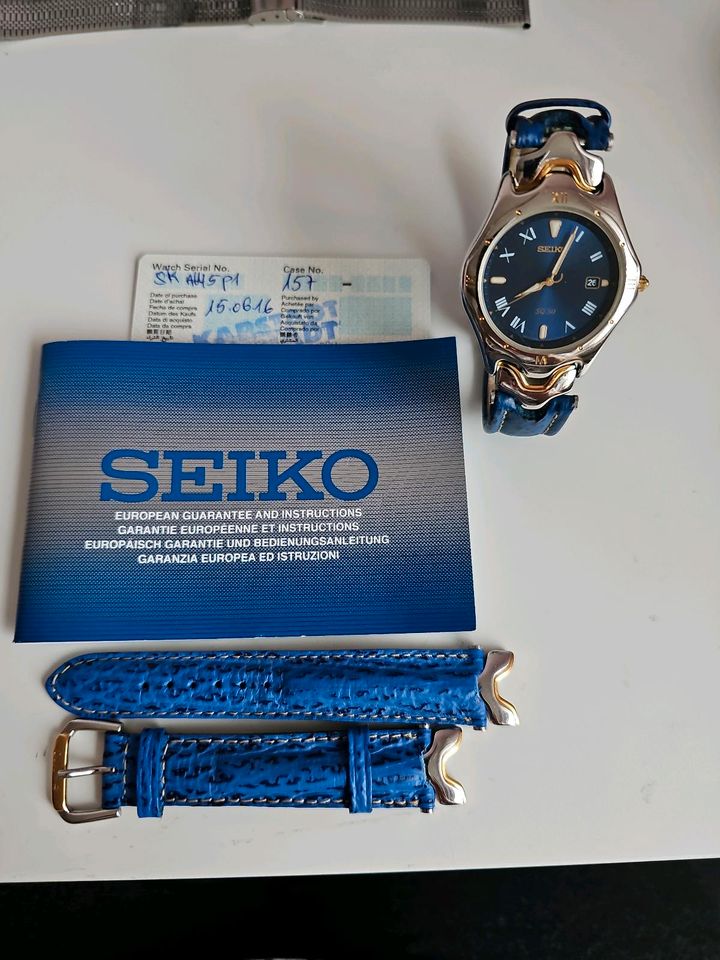 Seiko Sq 50 Vintage Quarzuhr SK A645P1 in Ratingen