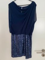 Festliches Kleid mit Pailetten, dunkelblau, Jake*s, Größe 36 Hessen - Maintal Vorschau