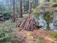 Platz für Waldcamp/lagerplatz/ Feuerstelle für Wildnispädagogik Bayern - Freudenberg (Oberpfalz) Vorschau