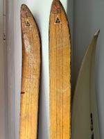 Holz Ski telemark Kober Bindung  vintage Antiquitäten Rarität Friedrichshain-Kreuzberg - Friedrichshain Vorschau