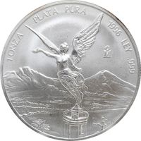 Mexiko Libertad Siegesgöttin 1996 1 Oz Silber 999 Auflage 300.000 Hamburg - Bergedorf Vorschau