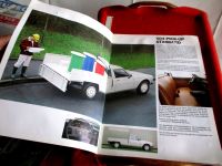 Peugeot 504 alter Prospekt Werbung Reklame chassis cabine Pick up Niedersachsen - Hoyerhagen Vorschau