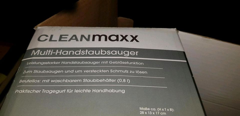 Cleanmaxx Multi Handstaubsauger in Essen