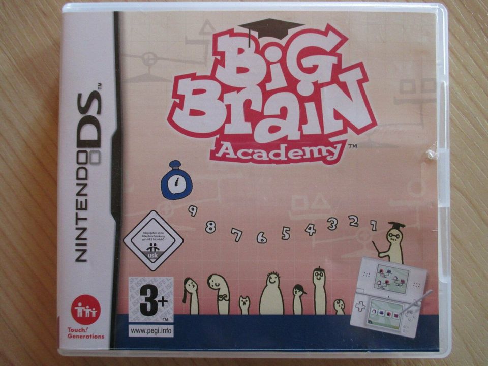 Nintendo DS lite Spiel - Big Brain Academy in Hagelstadt