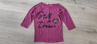 pink/schwarz gestreiftes Shirt 3/4-Arm - Mädchen - H&M Gr.134/140 Bayern - Bad Kissingen Vorschau