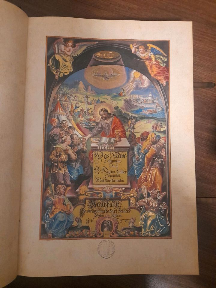 Merian Kupferbibel Biblia 1630 in Korntal-Münchingen