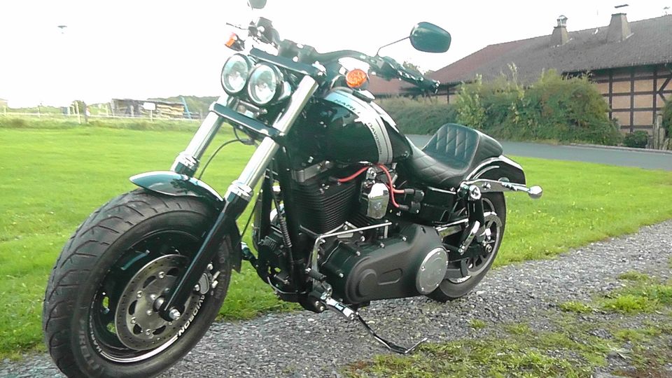 Harley Davidson Fat Bob Bj.2016 wennig gelaufen in Asbach