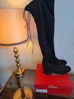 S. Oliver Wildleder Overknee Stiefel Boots Schwarz Gr. 41 NEU! Friedrichshain-Kreuzberg - Friedrichshain Vorschau