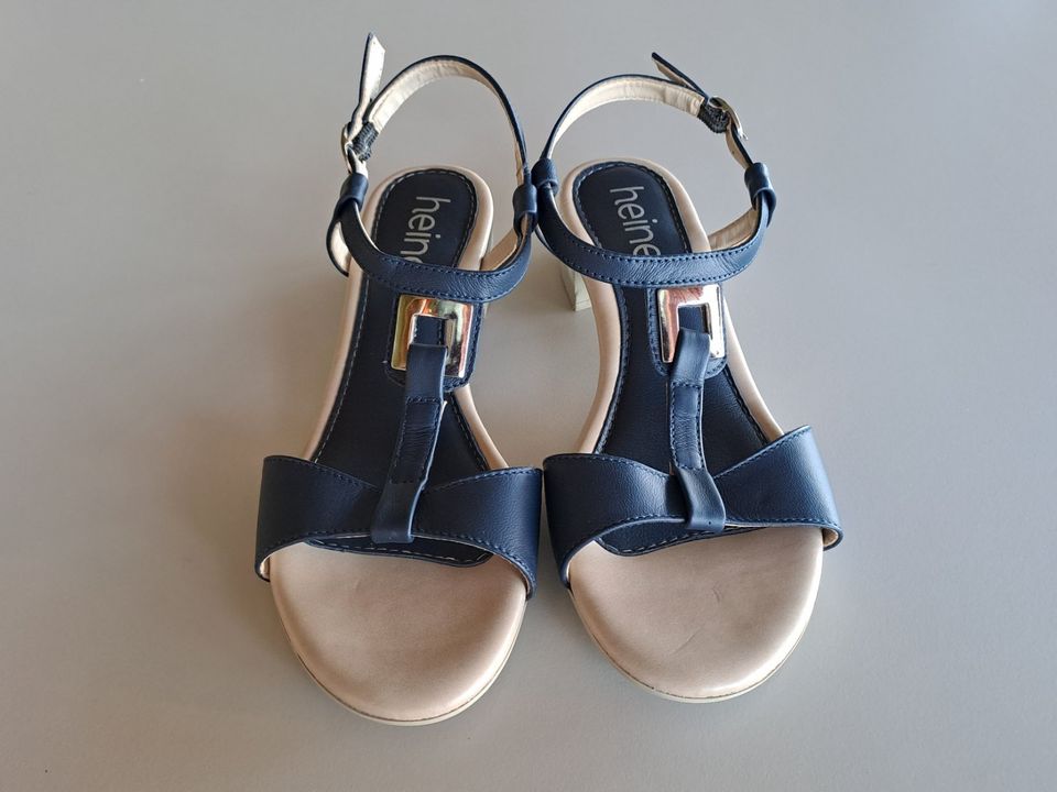 Heine Sandaletten Sandalen Damen Blau Gr. 40 in Niedersachsen - Nordenham |  eBay Kleinanzeigen ist jetzt Kleinanzeigen