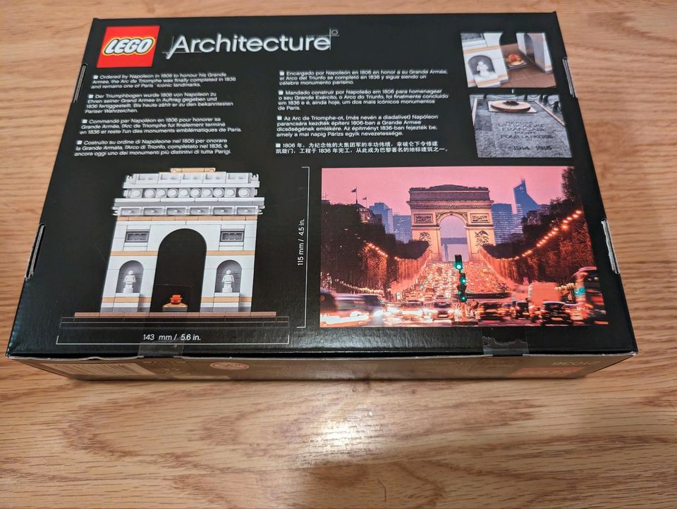 Lego Architecture  21036 Arc de Triomphe in Hamm