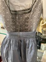 Dirndl Gr. 38, Hellblau Silber, Bluse,Schürze,Kette,neuwertig ♥️ Kreis Pinneberg - Elmshorn Vorschau