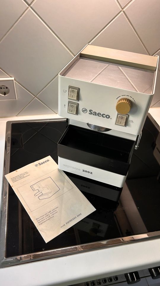 DESIGN-KLASSIKER VINTAGE SAECO ESPRESSO 2002 ESPRESSOMASCHINE TOP in  Baden-Württemberg - Esslingen | Kaffeemaschine & Espressomaschine gebraucht  kaufen | eBay Kleinanzeigen ist jetzt Kleinanzeigen