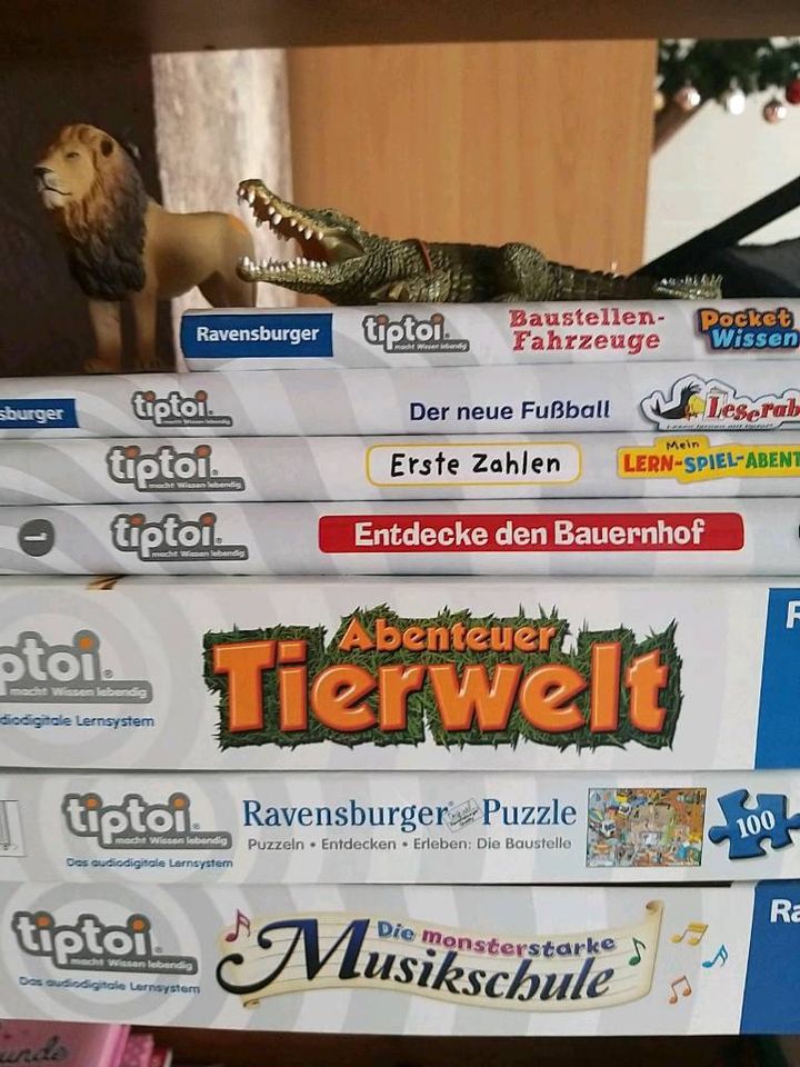 tiptoi 3 Spiele 4 Bücher 2 Tiere 1 Stift ab 4€ in Brüggen