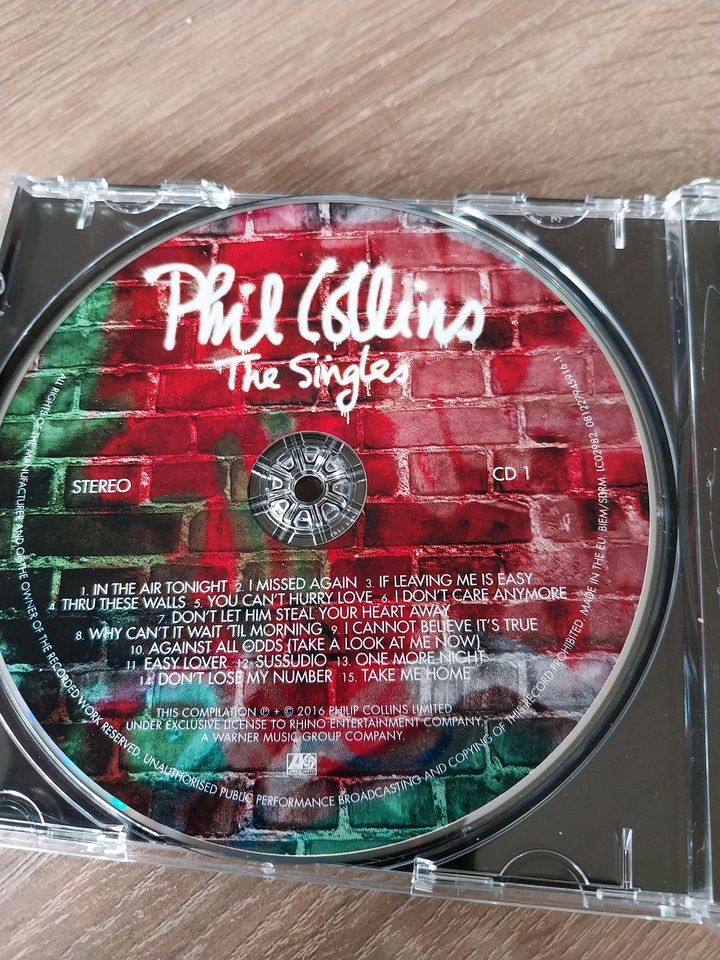 CD Phil Collins  The Singles in Bielefeld