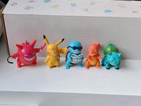 Pokemon Figuren Pikachu, Schiggy, Glumanda, Bisasam Nordrhein-Westfalen - Solingen Vorschau