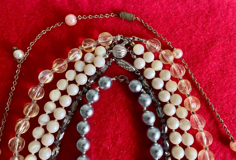 Antik Vintage Halskette Perlenketten Perlmutt je Stückpreis in Ulm