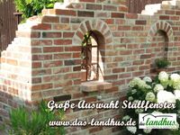 Stallfenster für Gartenmauer Ruine Gussfenster Rost-Fenster PAYPA Niedersachsen - Wilhelmshaven Vorschau