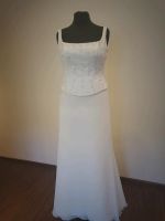 Pronovias Brautkleid Carré Chiffon fit n Flair ivory 42 Brandenburg - Oranienburg Vorschau