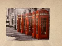 Leinwand Bild London Telefonzelle schwarz weiß rot 61 x 46 cm Nordrhein-Westfalen - Nörvenich Vorschau