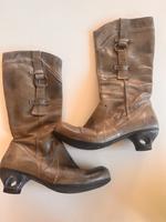 Damen Stiefel 39 braun Schuhe Mädchen Sachsen - Roßwein Vorschau