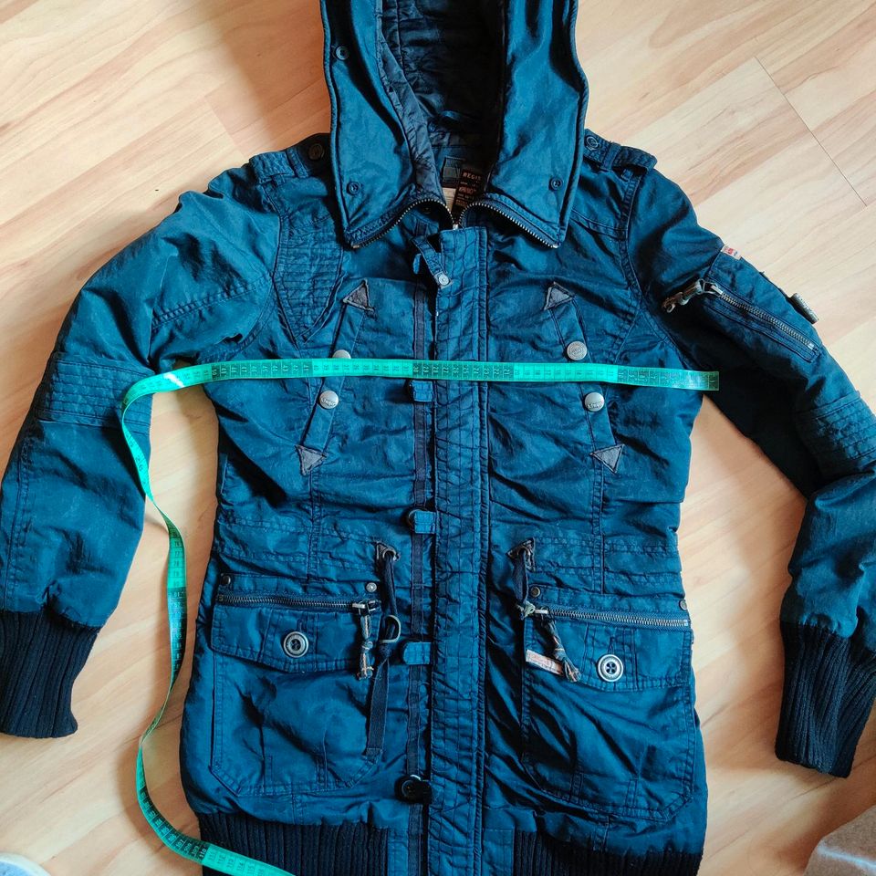 Khujo Cille Mantel Jacke Parka Gr. L 38 blau in Bayern - Diedorf | eBay  Kleinanzeigen ist jetzt Kleinanzeigen