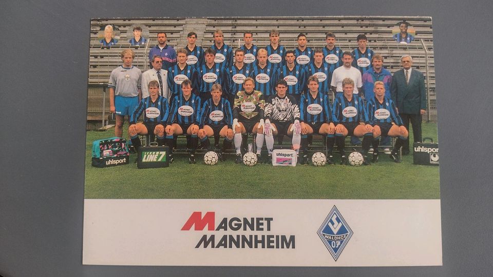 SV Waldhof Mannheim Mannschaftskarten in Langerwehe