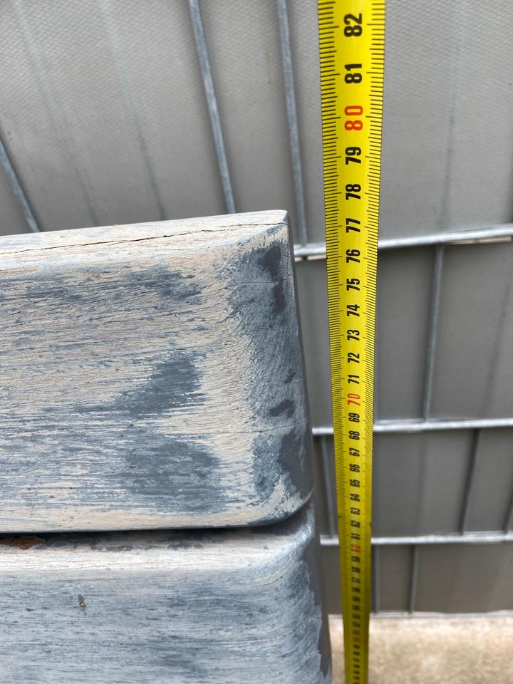 Zu verschenken Gartenbank Holz / Metall in Köln Porz kleinanzeigen.de