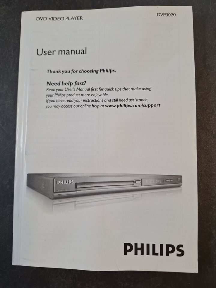 DVD-Player Philips  DVP 3020 in Strausberg