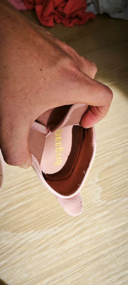 Babyschuhe Größe 19 rosa  bisgaard in Metzingen