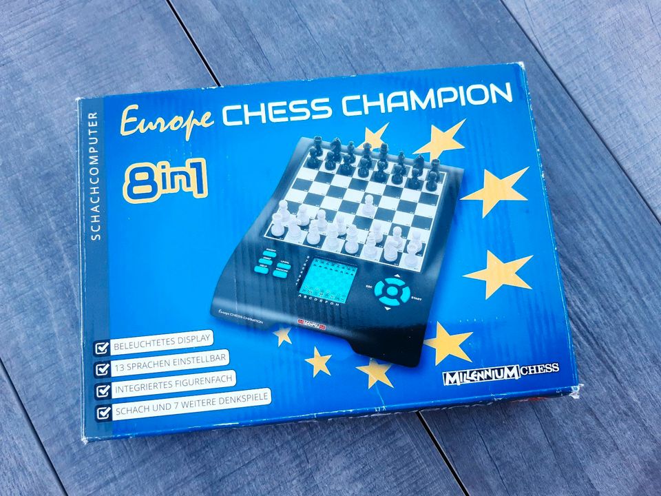 Europe Chess Master 8in1 Schachcomputer M800 in Niedersachsen - Hagen am  Teutoburger Wald | Gesellschaftsspiele günstig kaufen, gebraucht oder neu |  eBay Kleinanzeigen ist jetzt Kleinanzeigen