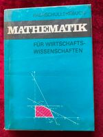 Mathematik für Wirtschafswissenschaften, Fachschullehrbuch DDR Parchim - Landkreis - Lübz Vorschau