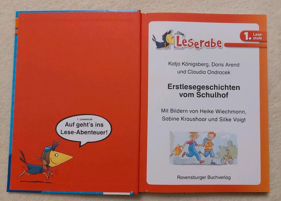 Leserabe 1. Lesestufe: Erstlesegeschichten vom Schulhof in Hanau