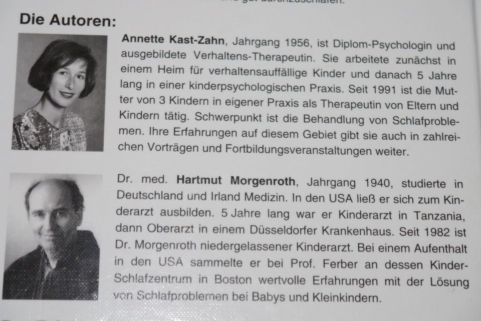 Buch Jedes Kind kann schlafen lernen Kast-Zahn Morgenroth O&P Ein in Dessau-Roßlau