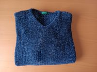 Pullover Benetton blau Baumwolle made in Italy XL Rheinland-Pfalz - Langsur Vorschau