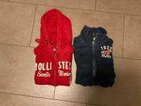 Hollister - Damen Hoodie mit Reißverschluss - XS rot & S blau Baden-Württemberg - Urbach Vorschau