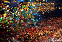 Karneval Samstag 01.03.2025 Lachende Kölnarena Innenraum Köln Nordrhein-Westfalen - Mönchengladbach Vorschau