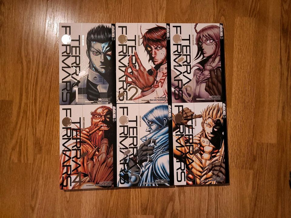 Terra Formars 1 bis 6 in Dortmund