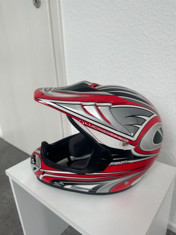 Motocorsshelm von Madhead inklusive Brille in Stuttgart