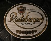 Radeberger Bier Pilsener Emaille Schild Blechschild Sammlerstück Sachsen - Wittichenau Vorschau