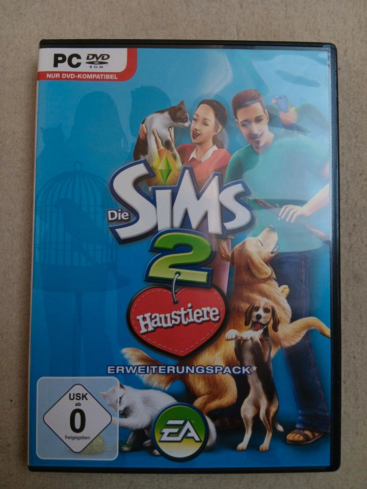 "Die Sims 2" PC Spiel + 8 Erweiterungen in Gröbenzell