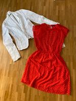 Zara Sommerkleid XS Koralle rot gepunktet & Benetton Blazer neu München - Moosach Vorschau