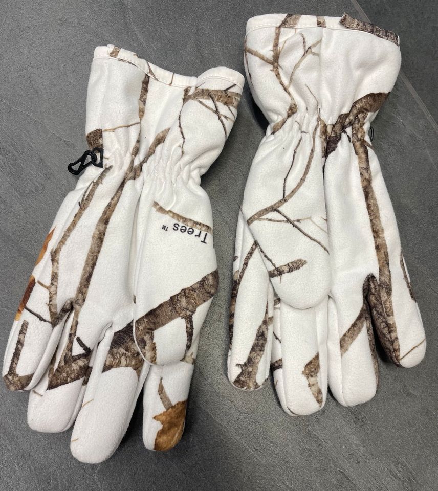 NEU! Mil-Tec Wild Trees Snow Camo Jagd Handschuhe M in Sinsheim