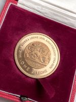 Goldmünze Sierra Leone – 1974 – One Leone – 10 J. Jubiläum Gold Hessen - Wiesbaden Vorschau