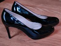 Högl High-Heels schwarz glänzend 40 Dresden - Seevorstadt-Ost/Großer Garten Vorschau