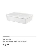 Ikea Sockerbit gr. Aufbewahrungsbox m. Deckel Niedersachsen - Buchholz in der Nordheide Vorschau