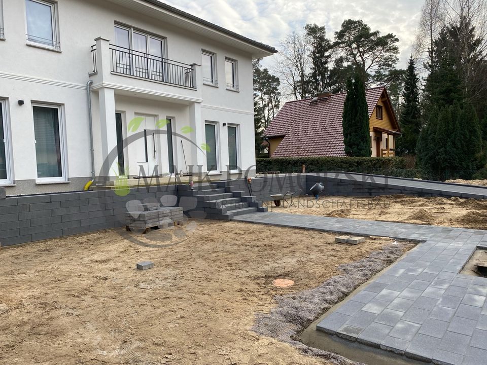 Pflasterarbeiten, Terrassenbau, Zaunbau und Gartenbau. in Berlin