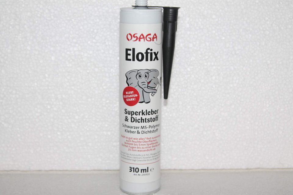 2x Neu OSAGA Elofix Superkleber und Dichtstoff 310 ml in Harzgerode