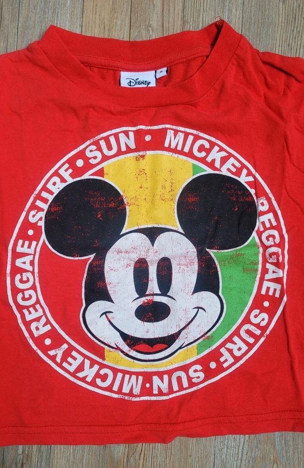 Crop Top Disney Mickey Mouse, Gr. XS in Verden