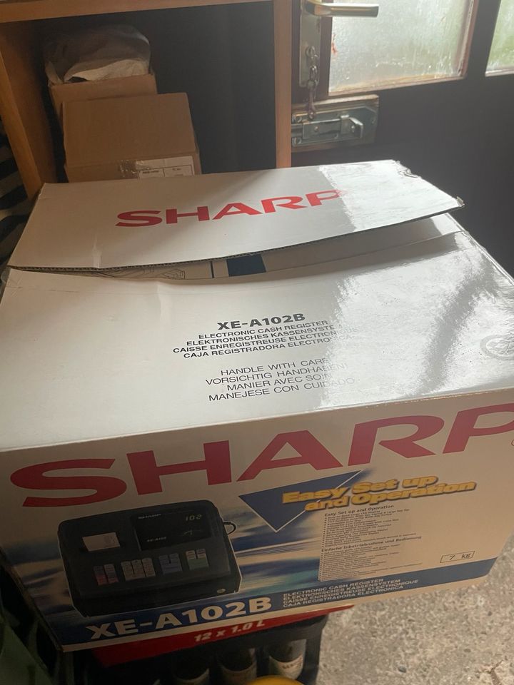 Sharp XE-A102B Registrierkasse in Thomm